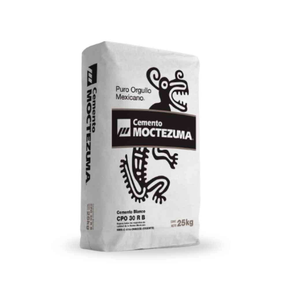 Cemento Blanco Moctezuma 25 Kg.