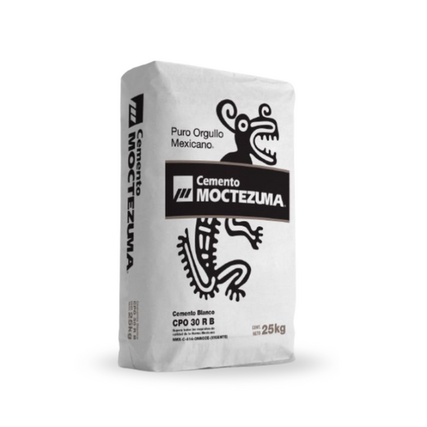 Cemento blanco Moctezuma 25 kg